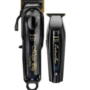 Barber Combo Wahl Magic Clip Black e Detailer Li Black Bivolt Cordless