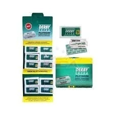 Lâmina de Barbear Derby Verde Inteira