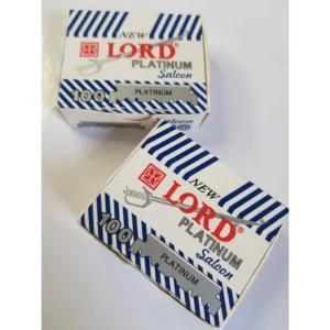 Lamina Para Barbear New Lord Platinum Cortada 100 Unidades