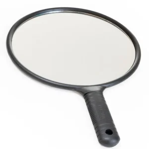 Espelho De Mão Redondo Grande